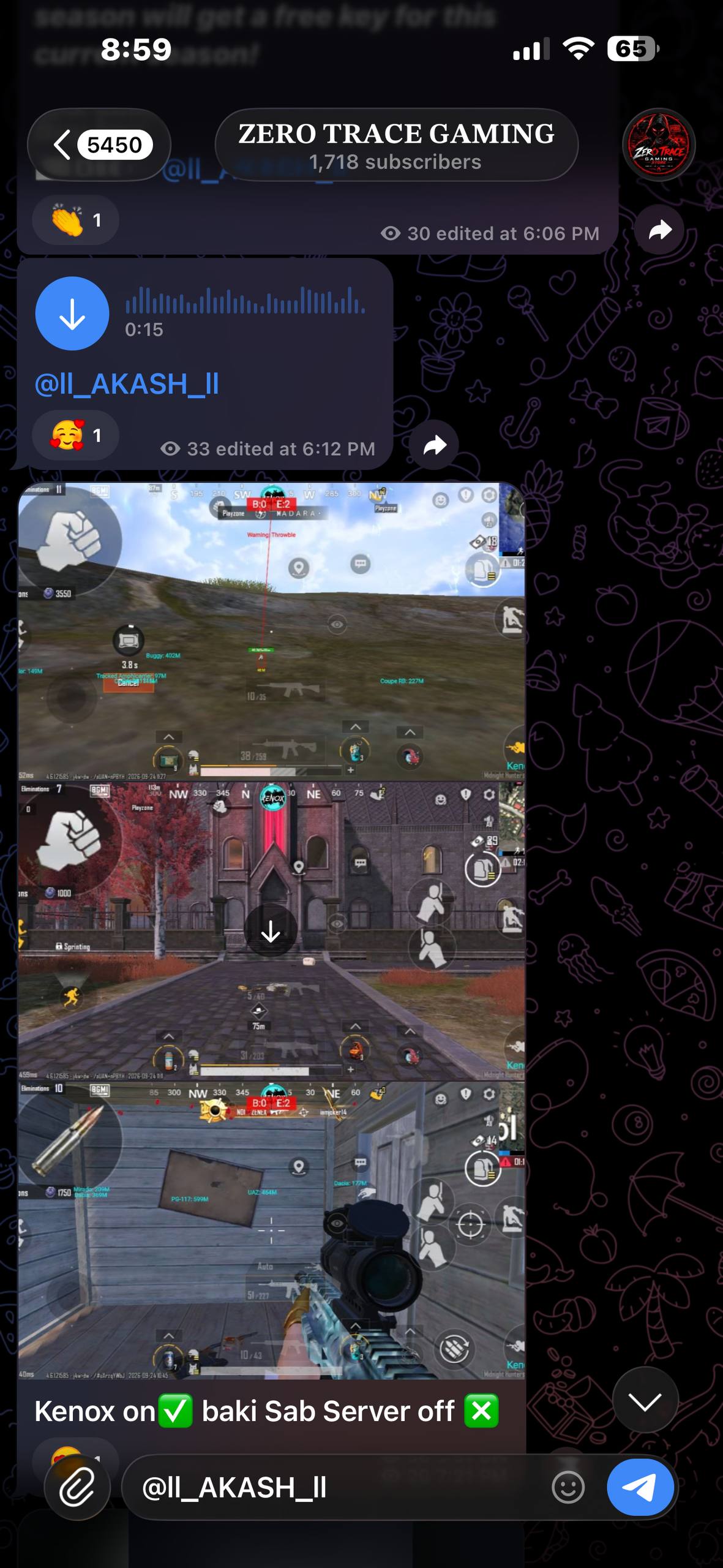 Zero Trace gaming showcase